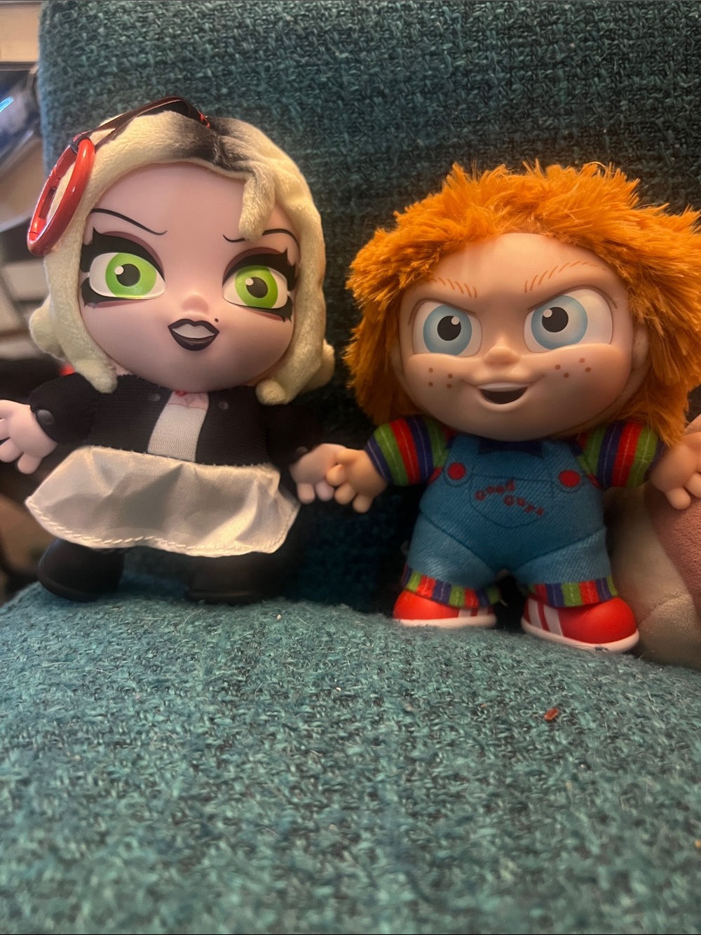 Tiny Nightsmares Fright Face Vinyl Figure NWT confirmed Chucky and Tiffany!